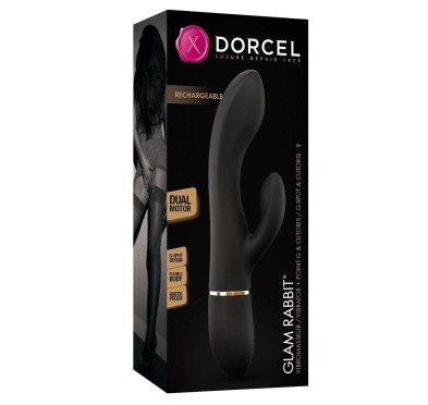 Wibrator króliczek dorcel glam rabbit 21cm 10 tryb